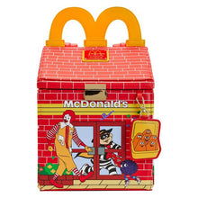 Load image into Gallery viewer, McDonald's Mini Backpack Happy Meal Box Loungefly