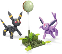 Load image into Gallery viewer, Pokemon Building Set Espeon & Umbreon Mega Construx Mattel