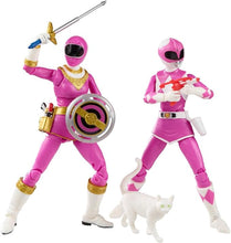 Load image into Gallery viewer, Mighty Morphin Power Rangers Lightning Collection Pink Ranger & Zeo Pink Ranger 6" Articulated Action Figure Set
