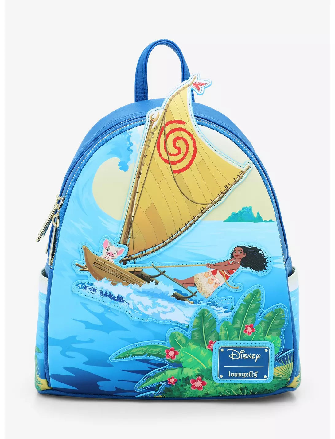 disney moana mini backpack Loungefly Disney Moana Pua Canoe Mini Backpack