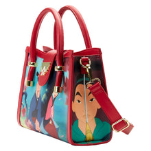 Load image into Gallery viewer, Disney Crossbody Bag Mulan Princess Scenes Loungefly