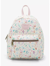 Load image into Gallery viewer, Disney Mini Backpack Tinkerbell Pastel Mushroom AOP Loungefly