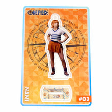 Load image into Gallery viewer, One Piece Acrylic Keychain and Stand Nami Super Clear (Netflix Live Action)