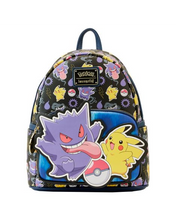 Load image into Gallery viewer, Pokémon Mini Backpack Pikachu x Gengar Loungefly