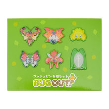 Load image into Gallery viewer, Pokemon Push Pin Set of 6 BUG OUT! Pokemon Center