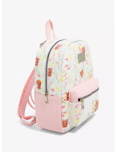 Load image into Gallery viewer, Rilakkuma Mini Backpack Korilakkuma & Chairoikoguma AOP Floral Bioworld