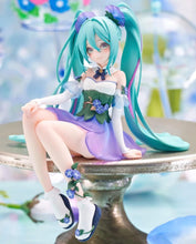 Load image into Gallery viewer, Piapro Hatsune Miku Noodle Stopper Prize Figure Flower Fairy - Morning Glory ver. FuRyu