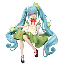 Load image into Gallery viewer, Piapro Hatsune Miku Noodle Stopper Prize Figure Flower Fairy - Clover ver. FuRyu