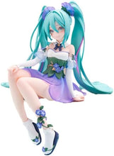 Load image into Gallery viewer, Piapro Hatsune Miku Noodle Stopper Prize Figure Flower Fairy - Morning Glory ver. FuRyu