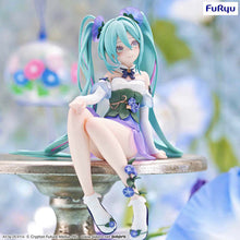 Load image into Gallery viewer, Piapro Hatsune Miku Noodle Stopper Prize Figure Flower Fairy - Morning Glory ver. FuRyu