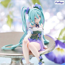 Load image into Gallery viewer, Piapro Hatsune Miku Noodle Stopper Prize Figure Flower Fairy - Morning Glory ver. FuRyu