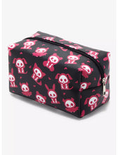 Load image into Gallery viewer, Skelanimals Zipper Pouch Black and Pink AOP