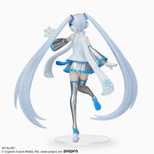 Load image into Gallery viewer, Piapro Figure Hatsune Miku Snow Miku Sky Town Ver. Luminasta SEGA