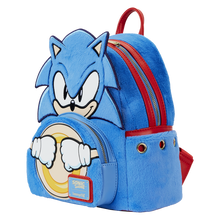 Load image into Gallery viewer, Sonic the Hedgehog Mini Backpack Sonic Classic Plush Cosplay Loungefly