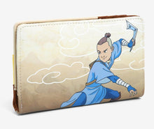 Load image into Gallery viewer, Avatar: The Last Airbender Zip Around Wallet Suki & Sokka Loungefly