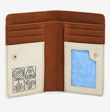 Load image into Gallery viewer, Avatar: The Last Airbender Zip Around Wallet Suki & Sokka Loungefly