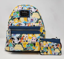 Load image into Gallery viewer, Pokemon Mini Backpack Card Holder Set Kanto AOP Loungefly