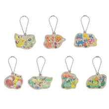 Load image into Gallery viewer, Pokemon Wooden Keychains Forest Gift Blind Box