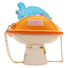 Load image into Gallery viewer, Disney Crossbody Alice in Wonderland Blue Caterpillar Mushroom Stitch Shoppe