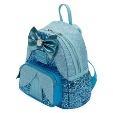Load image into Gallery viewer, Disney Mini Backpack Cinderella Sequin Loungefly