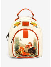 Load image into Gallery viewer, Disney Mini Backpack Fox and the Hound Floral Loungefly