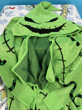Load image into Gallery viewer, The Nightmare Before Christmas Oogie Boogie Drape Cardigan