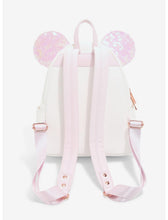 Load image into Gallery viewer, Disney Mini Backpack Minnie Mouse Iridescent Sequin Loungefly