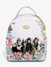 Load image into Gallery viewer, Disney Villains Floral Mini Backpack