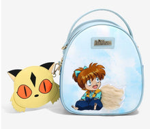 Load image into Gallery viewer, Inuyasha Convertable Mini Backpack Shippo Cloud Bioworld