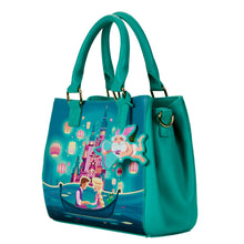 Load image into Gallery viewer, Disney Crossbody Tangled Lantern GITD Loungefly
