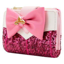 Load image into Gallery viewer, Disney Mini Backpack Wallet Set Aurora Sequin Loungefly
