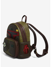 Load image into Gallery viewer, Star Wars Mini Backpack Boba Fett Loungefly