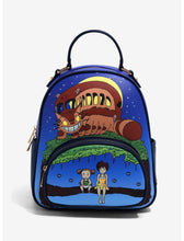 Load image into Gallery viewer, Studio Ghibli Mini Backpack My Neighbor Totoro Catbus Light-Up Our Universe