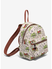 Load image into Gallery viewer, Studio Ghibli Mini Backpack Wallet Set Kiki’s Delivery Service Map Loungefly