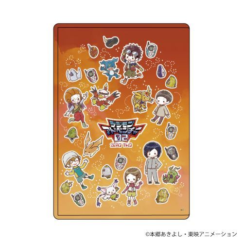 Digimon Adventure 02 Clear Case Group Design GraffArt