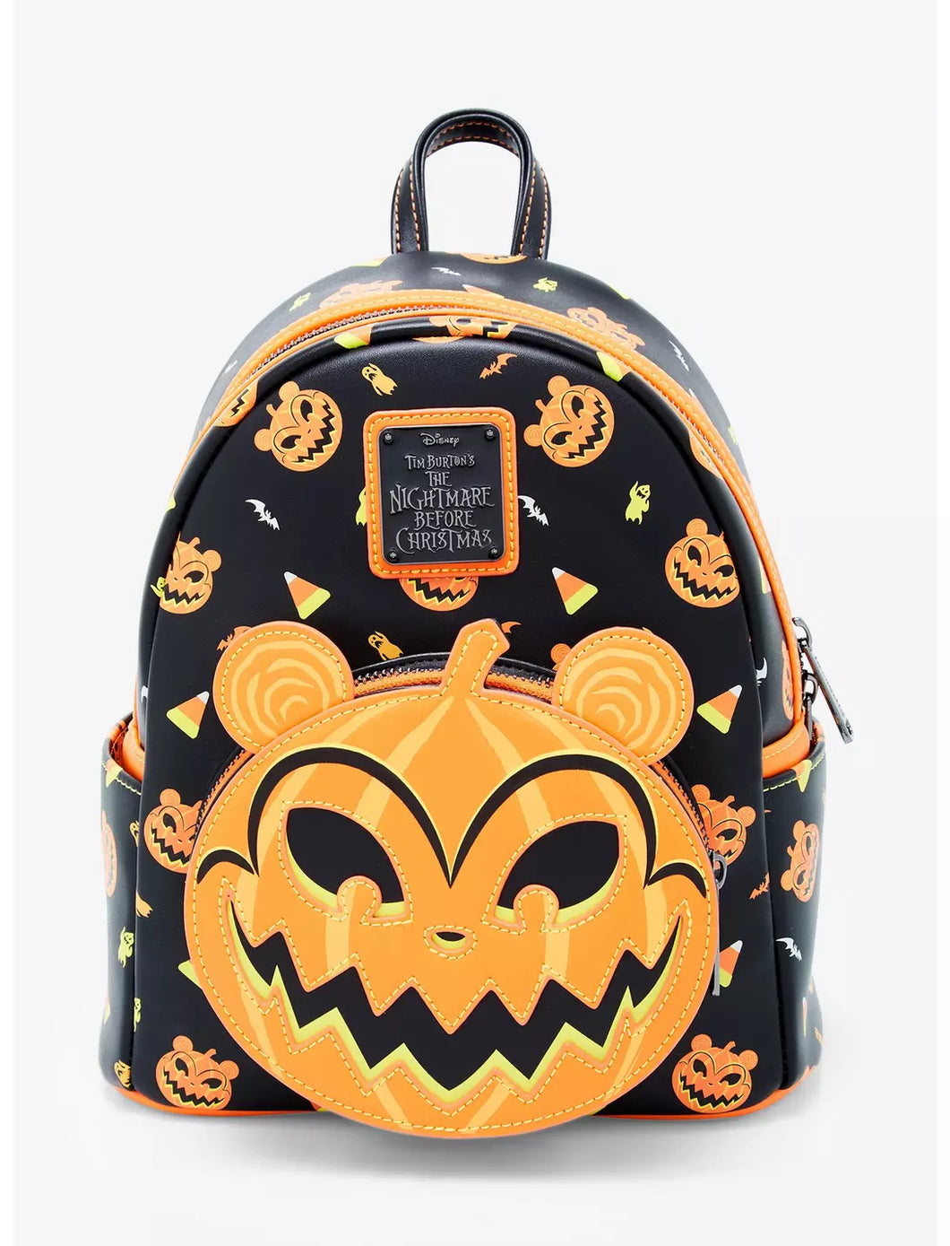 The Nightmare Before Christmas Mini Backpack Scary Teddy GITD Pumpkin Loungefly