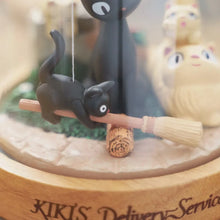 Load image into Gallery viewer, Kiki's Delivery Service Music Box Jiji Ayatsuri Orgel Marionette Style Sekiguchi
