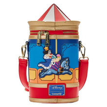 Load image into Gallery viewer, Disney Brave Little Tailor Crossbody Mickey and Minnie Mouse Carousel Loungefly
