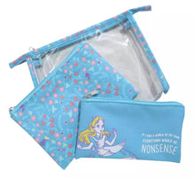 Load image into Gallery viewer, Disney Makeup Bag Set Alice in Wonderland Loungefly
