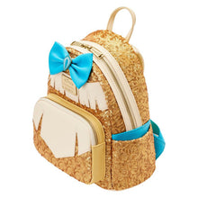 Load image into Gallery viewer, Disney Mini Backpack and Wallet Set Pocahontas Sequin Loungefly
