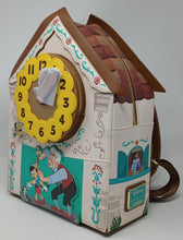 Load image into Gallery viewer, Disney Mini Backpack Geppetto and Pinocchio Cuckcoo Clock 2023 WonderCon Exclusive Loungefly
