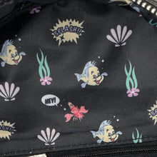 Load image into Gallery viewer, Disney Mini Backpack The Little Mermaid Ariel Comic Book AOP Loungefly
