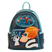 Load image into Gallery viewer, Disney Pixar Mini Backpack Syndrome The Incredibles GITD Loungefly
