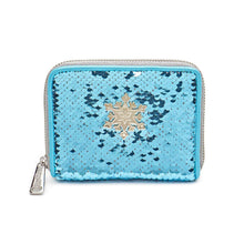 Load image into Gallery viewer, Disney Wallet Elsa from Frozen Reversible Sequin Loungefly
