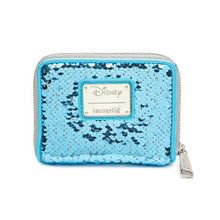 Load image into Gallery viewer, Disney Wallet Elsa from Frozen Reversible Sequin Loungefly
