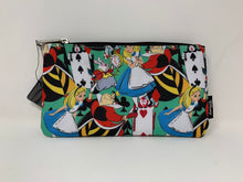 Load image into Gallery viewer, Disney Zipper Pouch Alice in Wonderland AOP Loungefly
