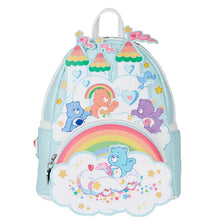 Load image into Gallery viewer, Care Bears Mini Backpack Care-A-Lot Castle 40th Anniversary  Loungefly
