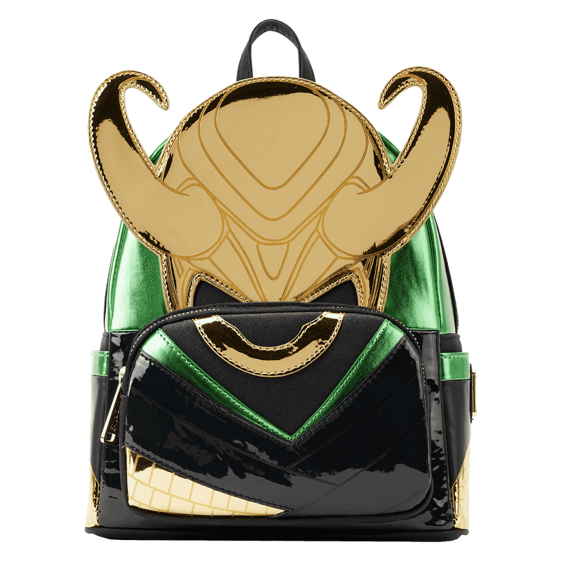 Marvel Mini Backpack Loki Metallic Cosplay Loungefly