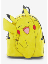 Load image into Gallery viewer, Pokemon Mini Backpack Pikachu Smiling Loungefly
