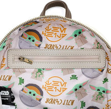 Load image into Gallery viewer, Star Wars Mini Backpack Baby Yoda Loungefly
